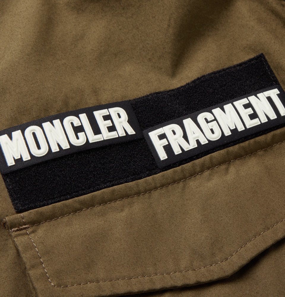 moncler velcro logo