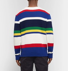 Polo Ralph Lauren - Logo-Embroidered Striped Cotton Sweater - Multi