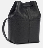 Ferragamo Gancino Mini leather bucket bag