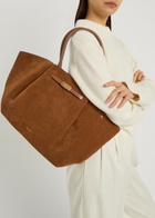 Demellier The New York Suede Tote - Tan - One Size