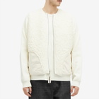 Jil Sander+ Men's Jil Sander Plus Reversible Sherpa Vest in Eggshell