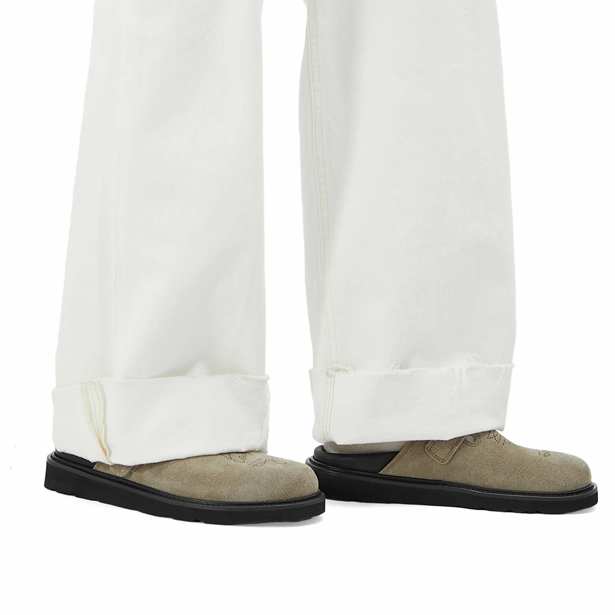 【関税込み】Kenzo ベージュ Kenzo Paris KENZO Matto クロッグ Kenzo Paris Women's Kenzo Matto Suede Clog Shoes in Beige Kenzo