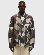 Norse Projects Pelle Camo Nylon Insulated Jacket Black/Brown - Mens - Overshirts/Windbreaker