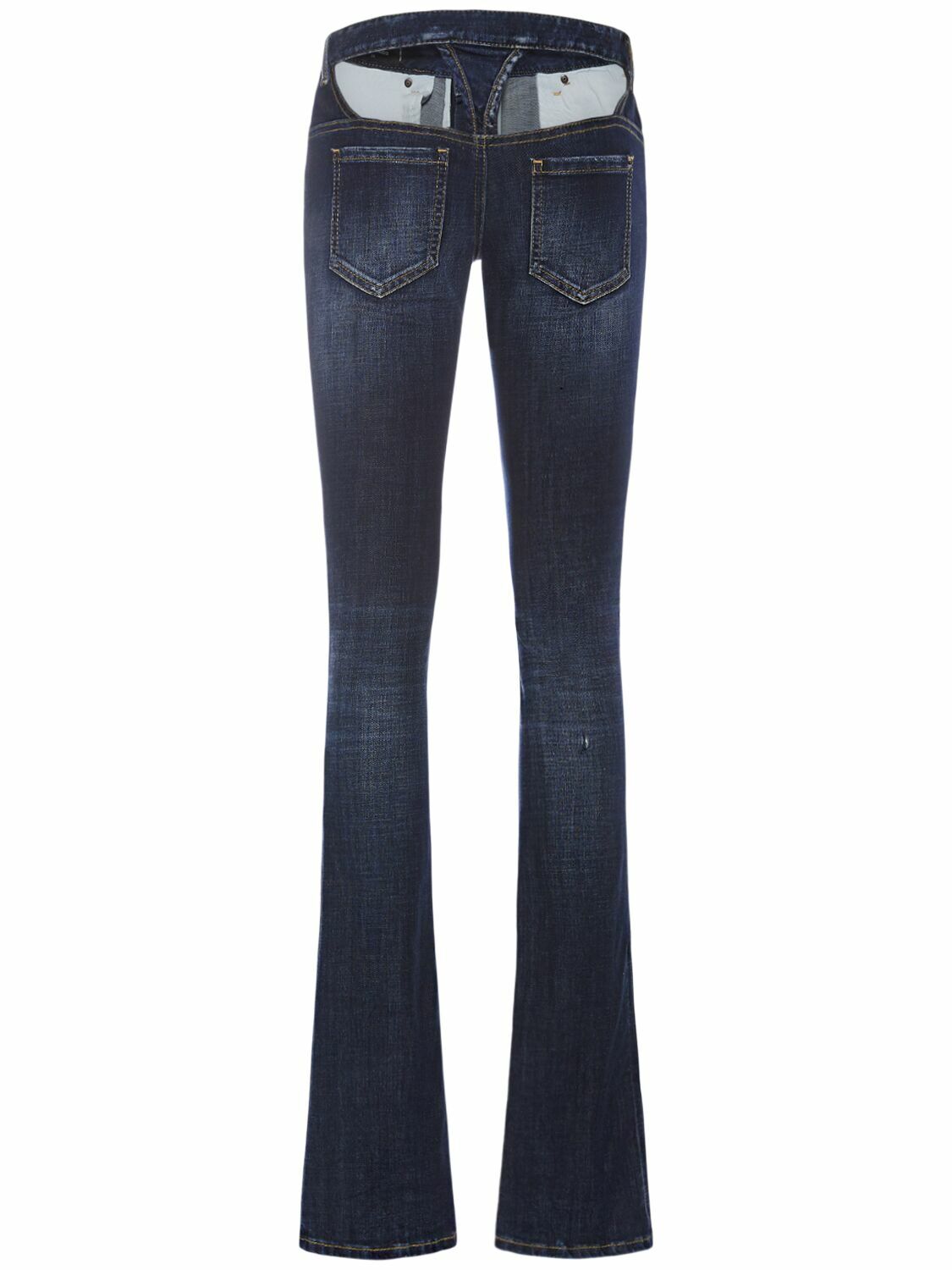 DSQUARED2 - Denim Back Cutouts Trumpet Jeans Dsquared2