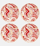 Bitossi - Tempesta set of 4 dessert plates