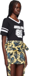 Anna Sui Black 'Anna Sui' Logo T-shirt