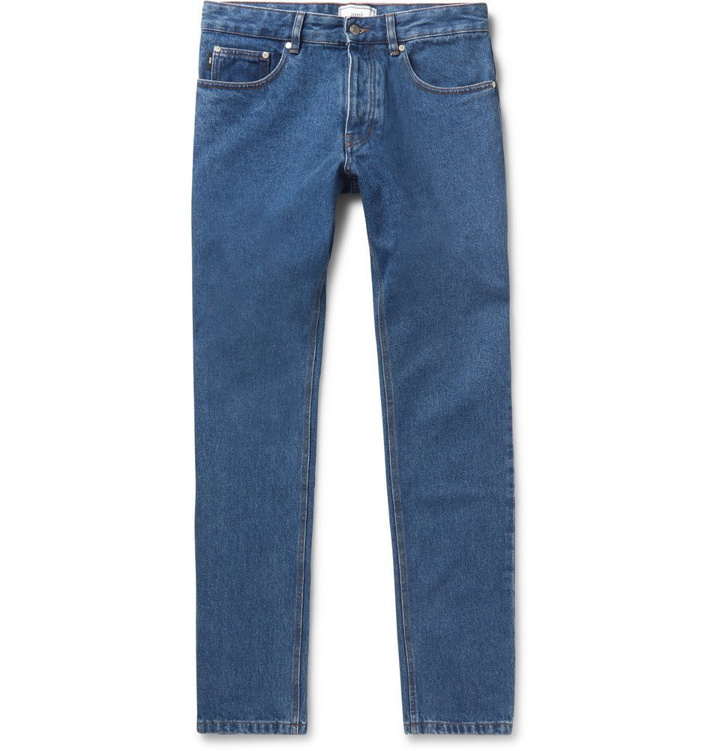 Photo: AMI - Slim-Fit Denim Jeans - Men - Blue