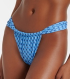 Montce Sandra plaid bikini bottoms