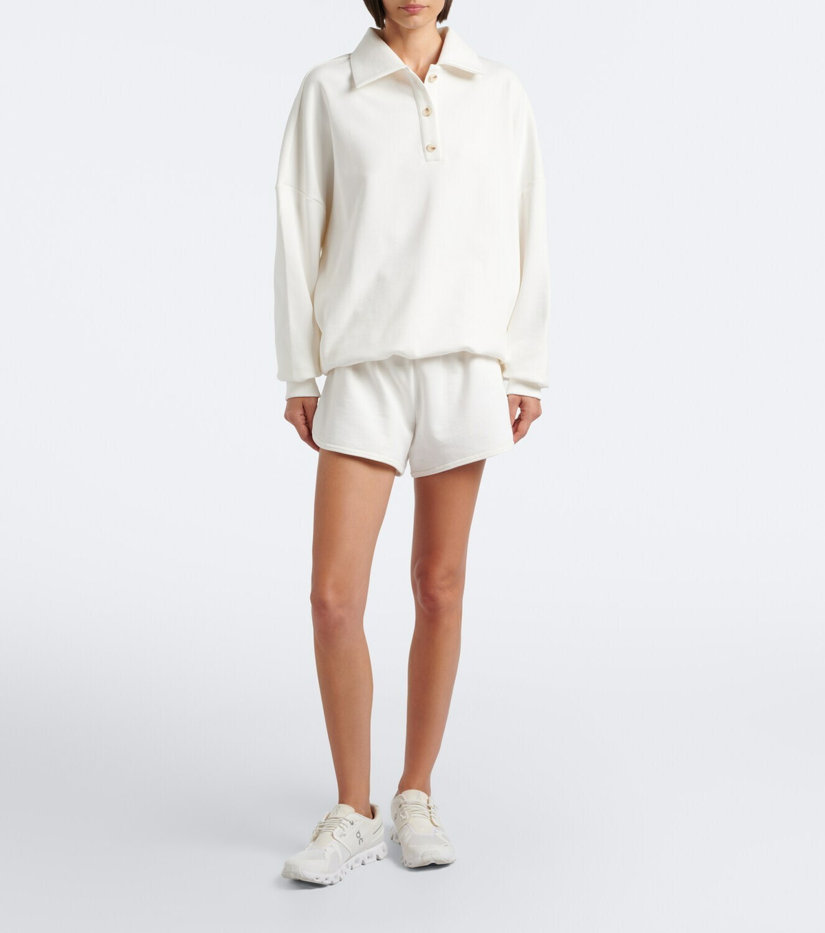 Norba Julia cotton polo sweatshirt