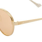 Gucci Men's Show Sunglasses in Gold/Yellow