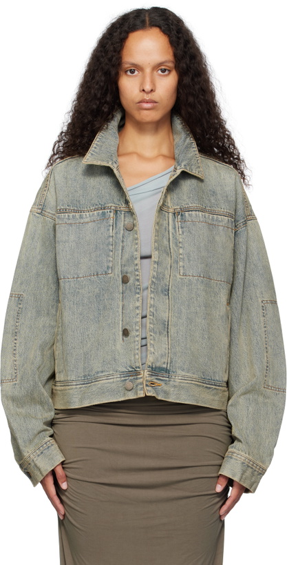 Photo: Entire Studios Blue Gem Denim Jacket