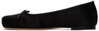 Aeyde Black Gabriella Ballerina Flats
