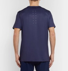 CASTORE - Samuel Colour-Block Stretch-Mesh T-Shirt - Blue