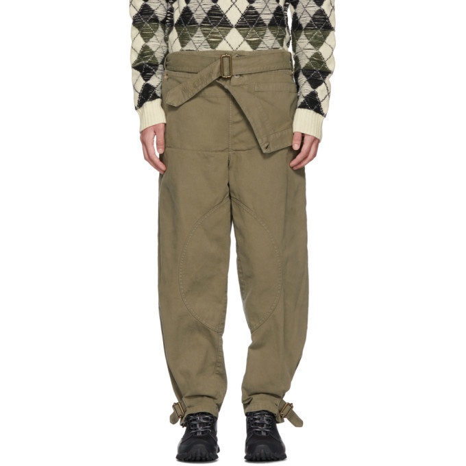 Photo: JW Anderson Khaki Dyed Army Trousers