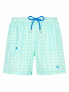 MC2 Saint Barth Comfort Light Swim Shorts With Octopus Print