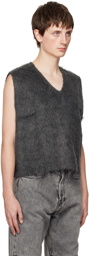 Our Legacy Gray Double-Lock Vest