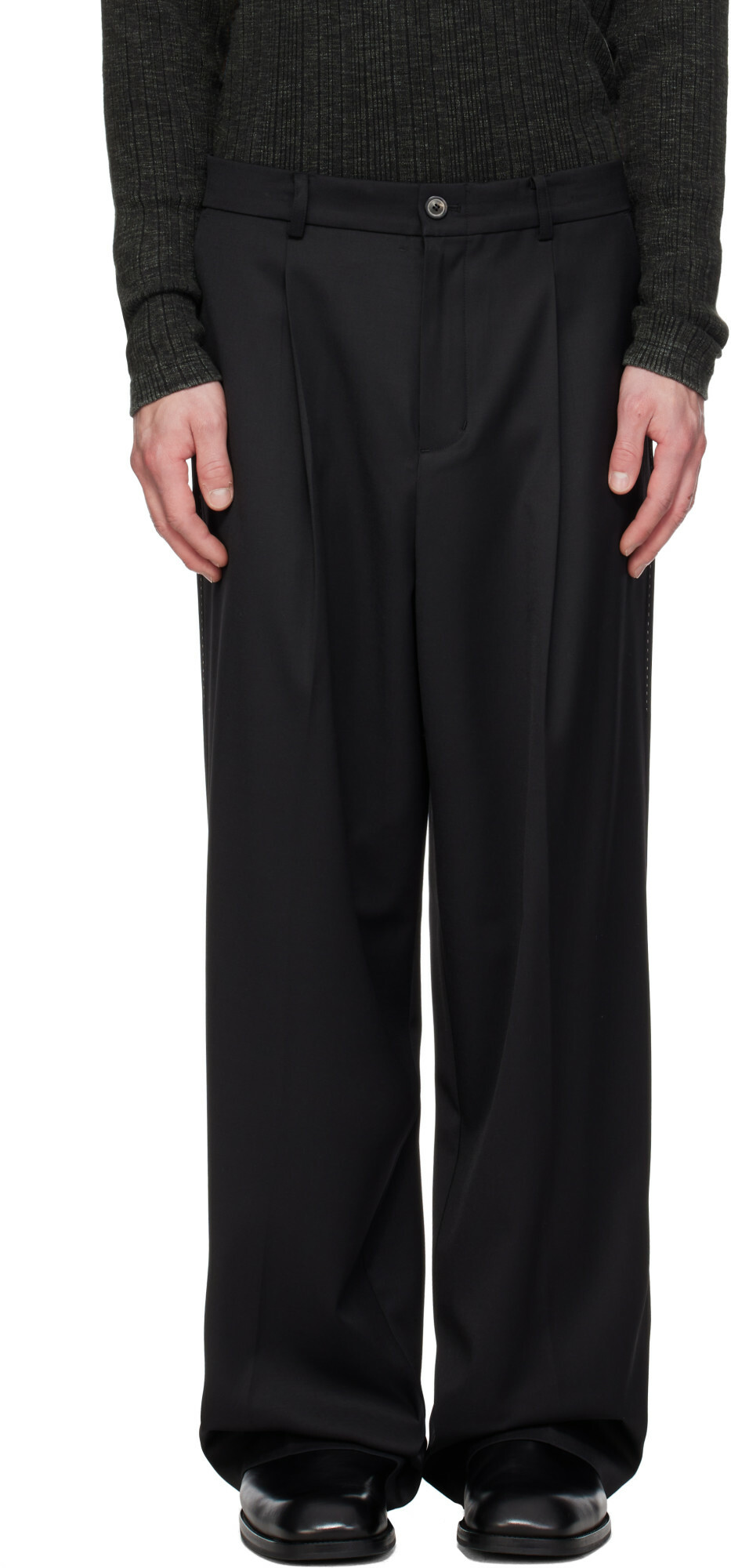 MMIC Black Morrison Trousers