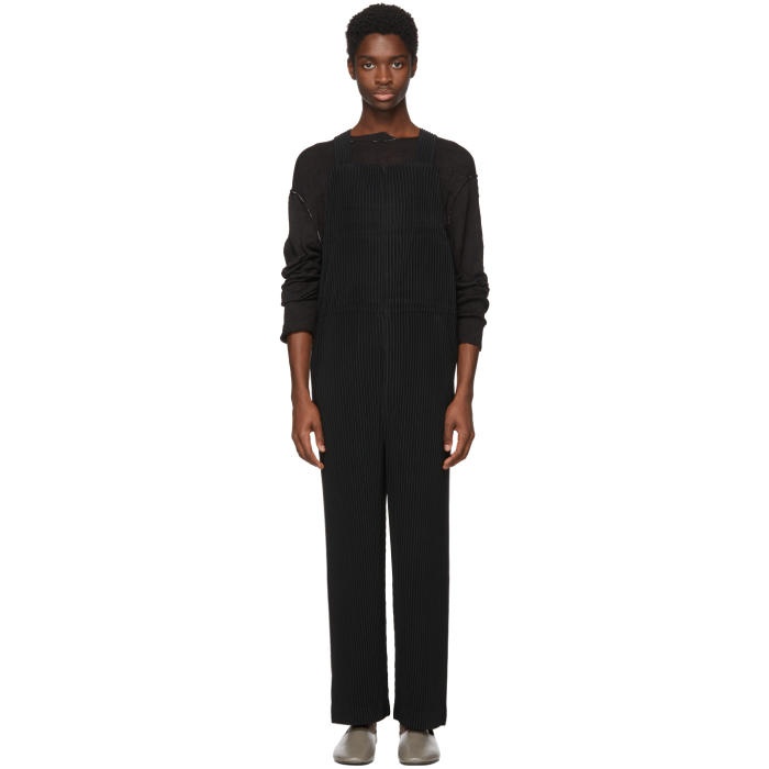 Photo: Homme Plissé Issey Miyake Black MC March Overalls 