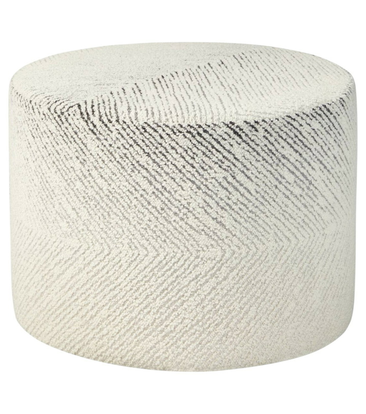 Photo: Missoni Brouges cylindrical bouclé pouf