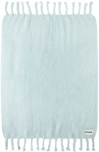 Jil Sander SSENSE Exclusive Blue Mohair Blanket