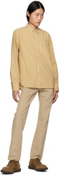 Officine Générale Beige Alex Shirt