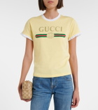 Gucci Logo cotton jersey T-shirt