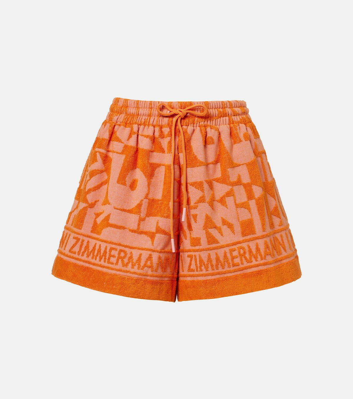 Zimmermann Solstice cotton terry shorts