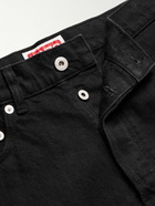 KENZO - Asagao Straight-Leg Jeans - Black