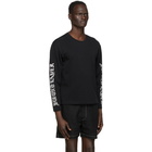 Second/Layer Black Long Sleeve T-Shirt