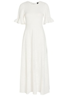 Needle & Thread Scalloped Pointelle-knit Gown Cream