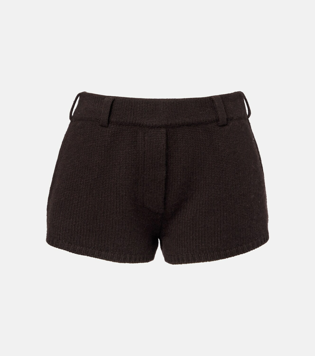 Lisa Yang Low-rise cashmere shorts