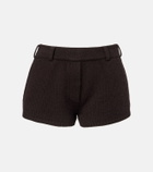 Lisa Yang Low-rise cashmere shorts