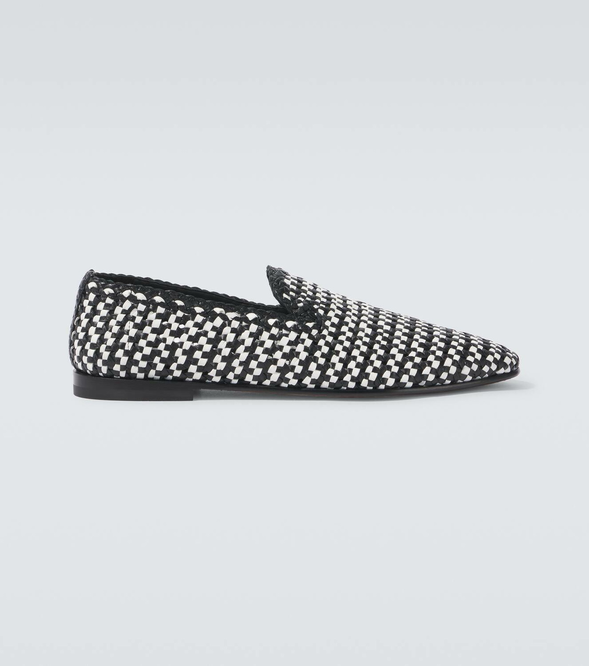 Dolce&Gabbana Formale woven leather loafers