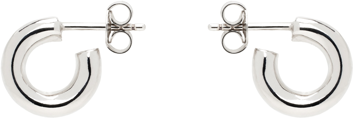 LEMAIRE Silver Classic Hoops XS Earrings