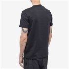Neil Barrett Men's Jumbled Bolts Embroidered T-Shirt in Black/White