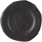 Yellow Nose Studio SSENSE Exclusive Black Bent Over Dessert Plate