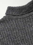 Oliver Spencer - Talbot Ribbed Wool Rollneck Sweater - Gray