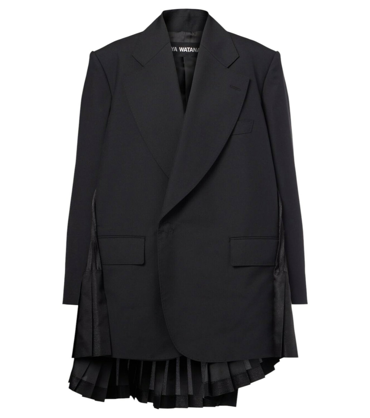 Junya Watanabe Silver Three-Spike Chain Necklace Junya Watanabe