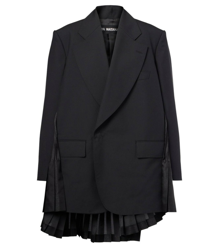Photo: Junya Watanabe Pleated wool blazer dress