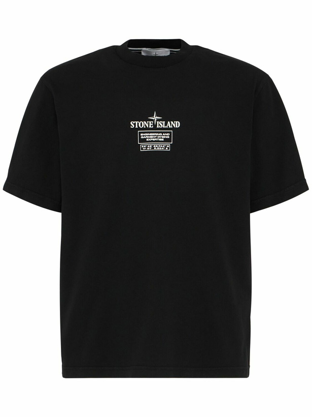 Photo: STONE ISLAND S/s Cotton Jersey T-shirt