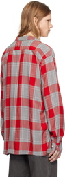 Pilgrim Surf + Supply Red & Gray Vincent Shirt