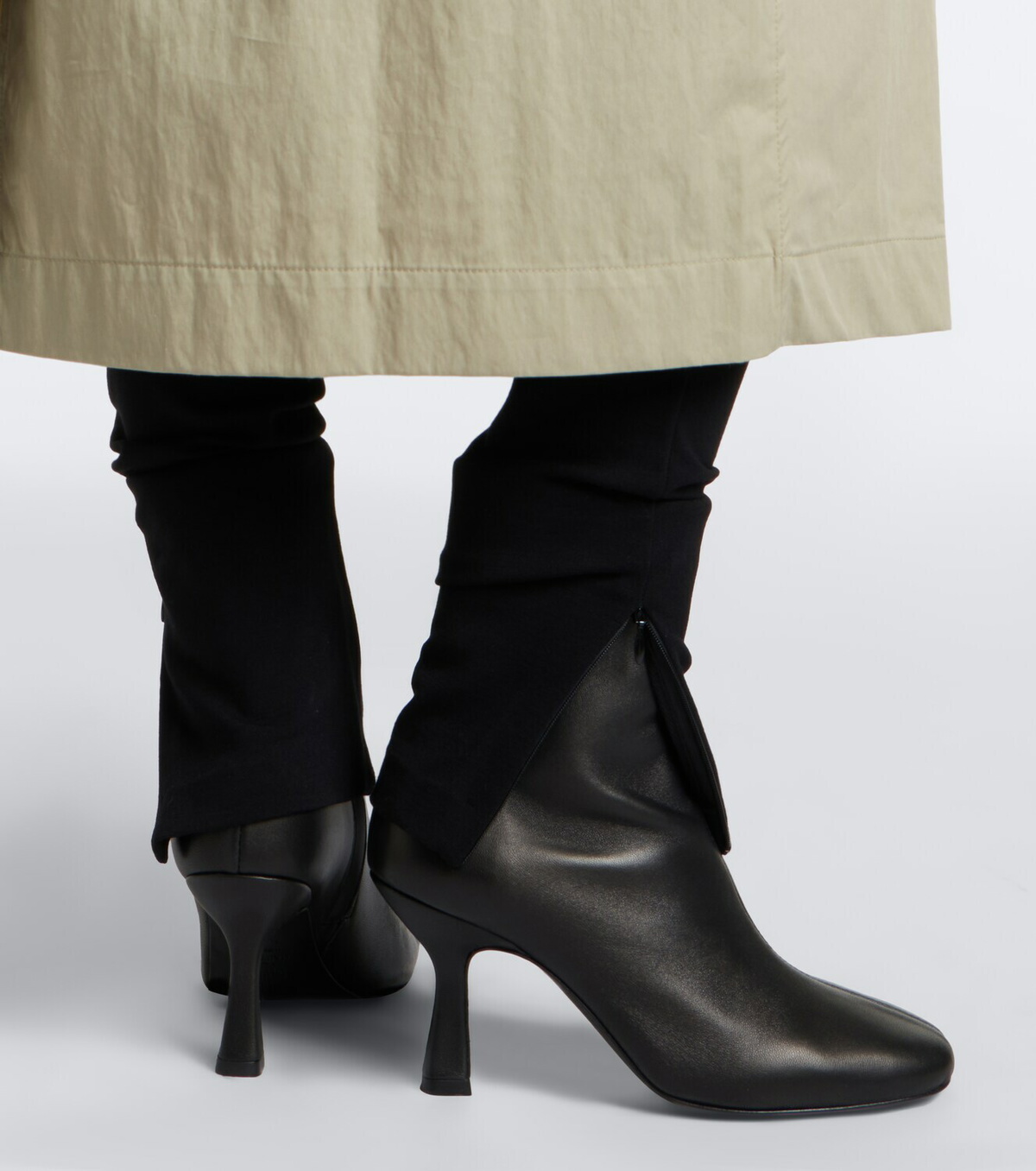 Souliers Martinez Talin leather ankle boots