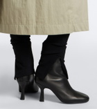 Souliers Martinez Talin leather ankle boots