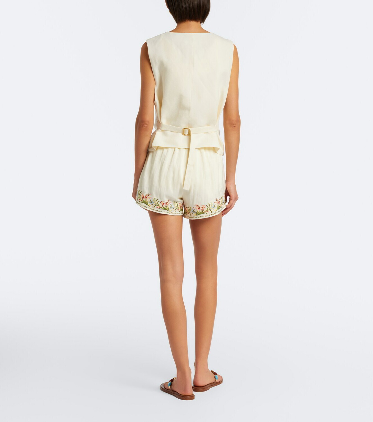 Xu Zhi Embroidered shorts