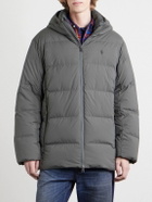 Polo Ralph Lauren - Parkview Logo-Embroidered Quilted Shell Hooded Down Jacket - Gray