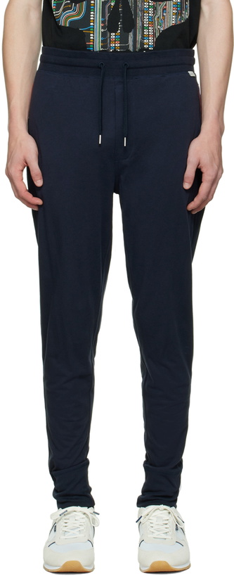 Photo: Paul Smith Navy Stripe Lounge Pants