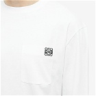 Loewe Men's Long Sleeve Anagram T-Shirt in White