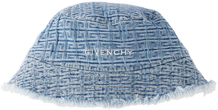 Photo: Givenchy Baby Blue Monogram Bucket Hat