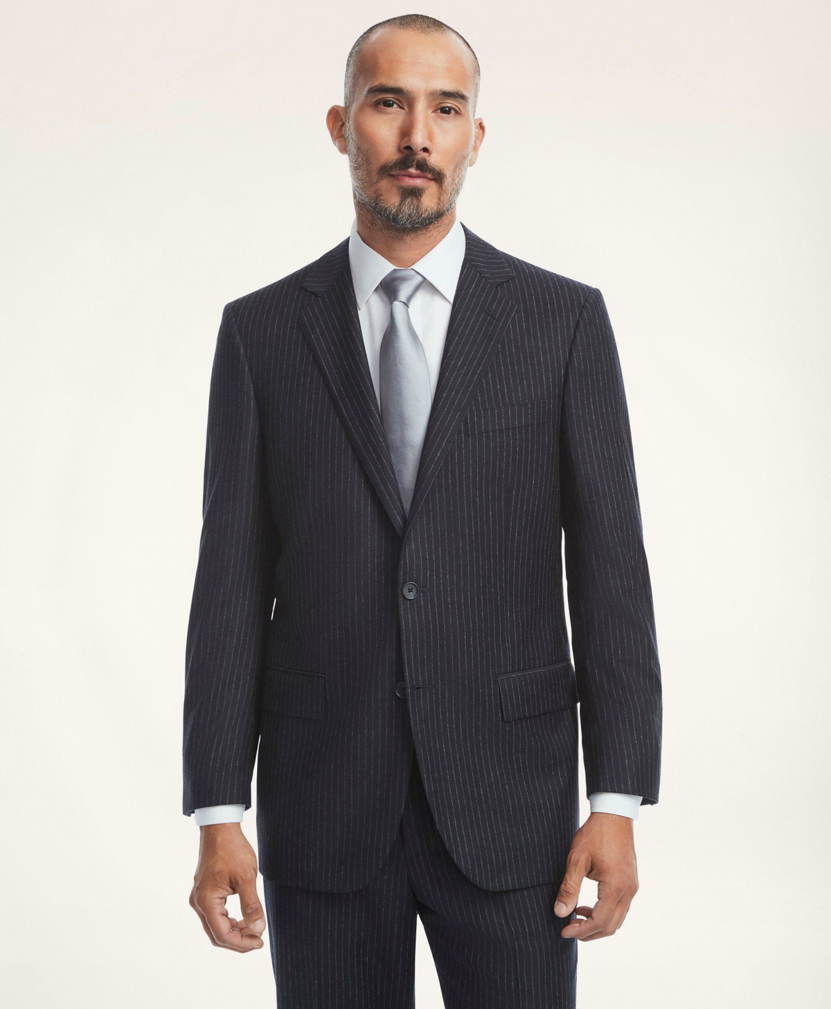 Brooks Brothers Men's Madison Fit Wool Pinstripe 1818 Suit