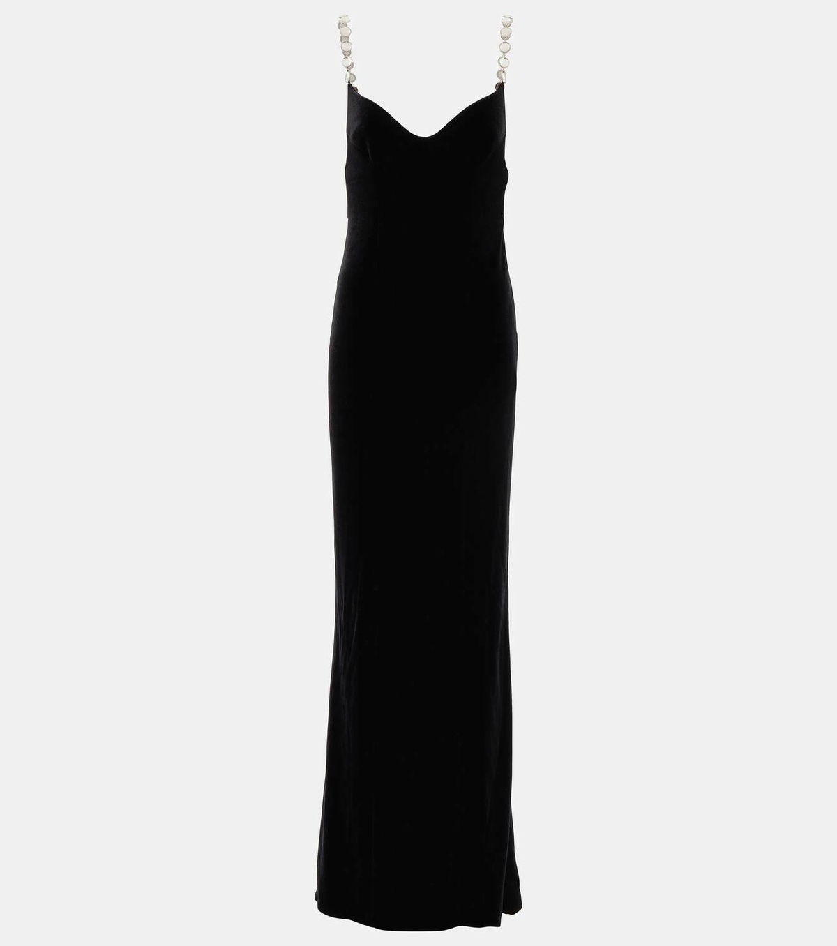 Galvan Avedon embellished velvet gown Galvan